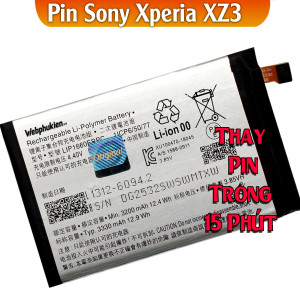 Pin Webphukien cho Sony Xperia XZ3 Việt Nam LIP1660ERPC - 3330mAh